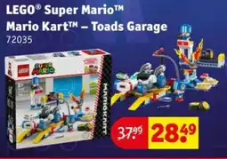 Kruidvat LEGO Super Mario Mario Kart™ - Toads Garage 72035 aanbieding