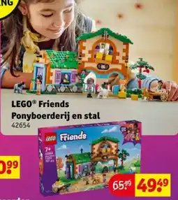 Kruidvat LEGO Friends Ponyboerderij en stal 42654 aanbieding