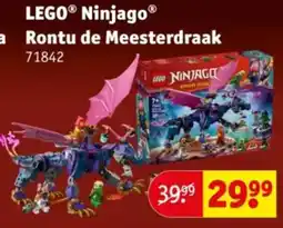 Kruidvat LEGO Ninjago Rontu de Meesterdraak 71842 aanbieding