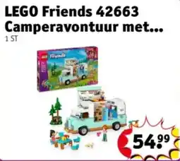 Kruidvat LEGO Friends 42663 Camperavontuur met... aanbieding