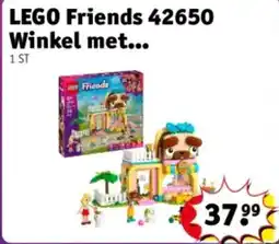 Kruidvat LEGO Friends 42650 Winkel met... aanbieding