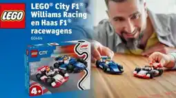 Kruidvat LEGO City F1Williams Racing en Haas F1 racewagens 60464 aanbieding
