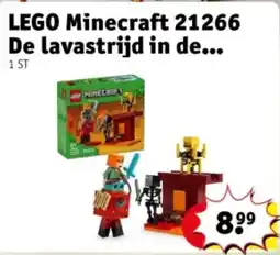Kruidvat LEGO Minecraft 21266 De lavastrijd in de... aanbieding