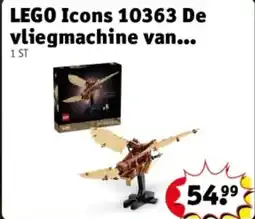 Kruidvat LEGO Icons 10363 De vliegmachine van aanbieding