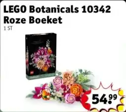 Kruidvat LEGO Botanicals 10342 Roze Boeket aanbieding