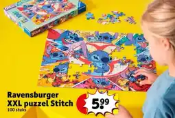Kruidvat Ravensburger XXL puzzel Stitch aanbieding