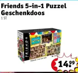 Kruidvat Friends 5-in-1 Puzzel Geschenkdoos aanbieding