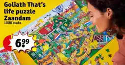 Kruidvat Goliath That's life puzzle Zaandam aanbieding