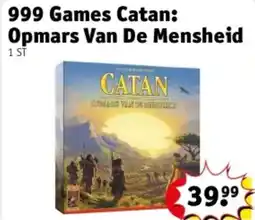Kruidvat 999 Games Catan: Opmars Van De Mensheid aanbieding