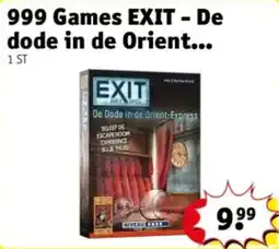 Kruidvat 999 Games EXIT - De dode in de Orient-express aanbieding
