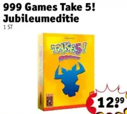 Kruidvat 999 Games Take 5! Jubileumeditie aanbieding