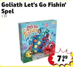 Kruidvat Goliath Let's Go Fishin' Spel aanbieding
