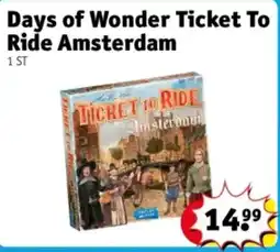 Kruidvat Days of Wonder Ticket To Ride Amsterdam aanbieding