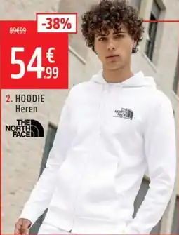 Intersport The north face hoodie heren aanbieding