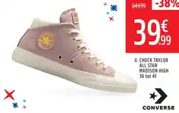 Intersport Converse chuck taylor all star madison high 36 tot 41 aanbieding
