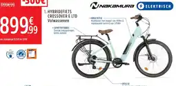 Intersport Nakamura hybridefiets crossover e ltd volwassenen aanbieding