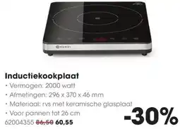 Hanos HENDI Inductiekookplaat aanbieding