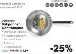 Hanos Demeyere Bakpannen Controlinduc aanbieding
