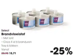 Hanos Select Brandvloeistof aanbieding