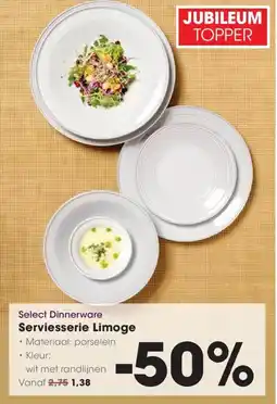 Hanos Select Dinnerware Serviesserie Limoge aanbieding