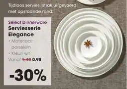 Hanos Select Dinnerware Serviesserie Elegance aanbieding