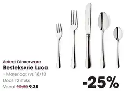 Hanos Select Dinnerware Bestekserie Luca aanbieding