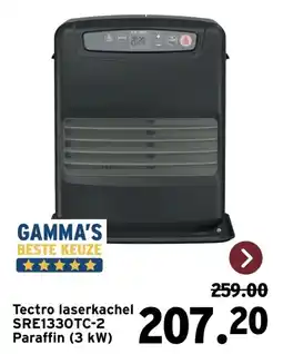 GAMMA Tectro laserkachel SRE1330TC-2 Paraffin (3 kW) aanbieding