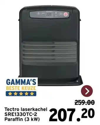 Tectro laserkachel SRE1330TC-2 Paraffin (3 kW)