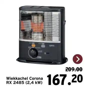 Wiekkachel Corona RX 2485 (2,4 kW)