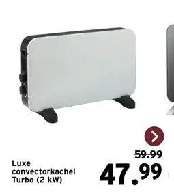 GAMMA Luxe convectorkachel Turbo (2 kW) aanbieding