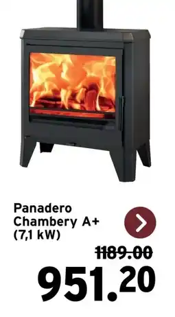 GAMMA Panadero Chambery A+ (7,1 kW) aanbieding