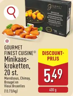 ALDI Gourmet finest cuisine minikaaskroketten aanbieding