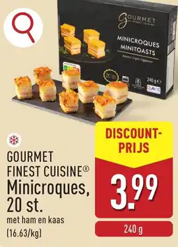 ALDI Gourmet finest cuisine minicroques aanbieding
