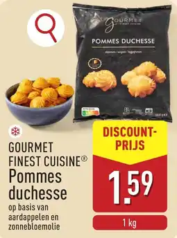 ALDI Gourmet finest cuisine pommes duchesse aanbieding
