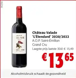 Colruyt Château Valade ‘L’Étendard’ 2020/2022 aanbieding