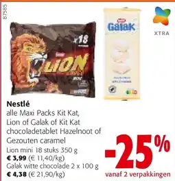 Colruyt Nestlé Lion mini 18 stuks 350 g aanbieding