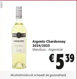 Colruyt Argento Chardonnay 2024/2025 aanbieding