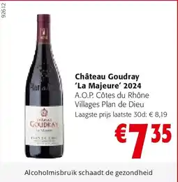 Colruyt Château Goudray ‘La Majeure’ 2024 aanbieding