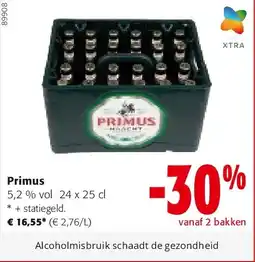 Colruyt Primus 5,2 % vol 24 x 25 cl aanbieding