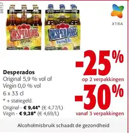 Colruyt Desperados Original aanbieding