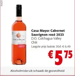 Colruyt Casa Mayor Cabernet Sauvignon rosé 2023 aanbieding