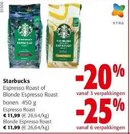 Colruyt Starbucks Espresso Roast aanbieding