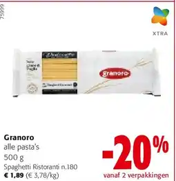 Colruyt Granoro Spaghetti Ristoranti n.180 aanbieding
