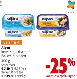 Colruyt Alpro boter Smeerbaar aanbieding