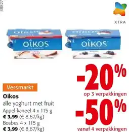 Colruyt Appel-kaneel 4 x 115 g aanbieding