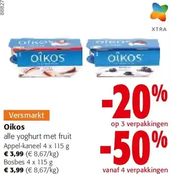 Colruyt Appel-kaneel 4 x 115 g aanbieding