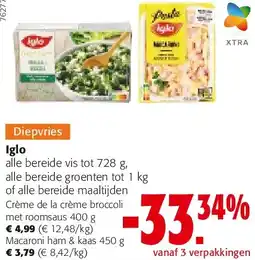 Colruyt Iglo alle bereide vis tot 728 g aanbieding