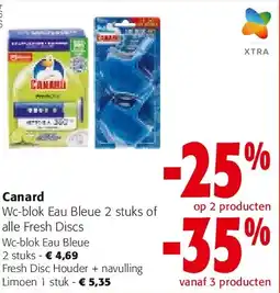 Colruyt Wc-blok Eau Bleue 2 stuks aanbieding