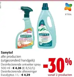 Colruyt Desinfecterende ontvetter spray 500 ml aanbieding