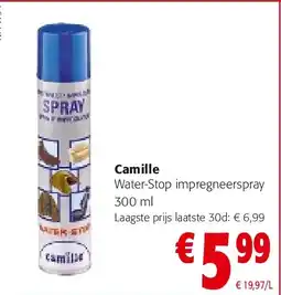 Colruyt Camille Water-Stop impregneerspray 300 ml aanbieding